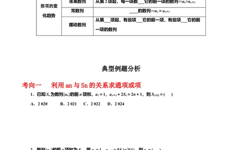 专题6.1数列的概念及通项公式（原卷版）_02高考数学_新高考复习资料_2024年新高考资料_一轮复习资料