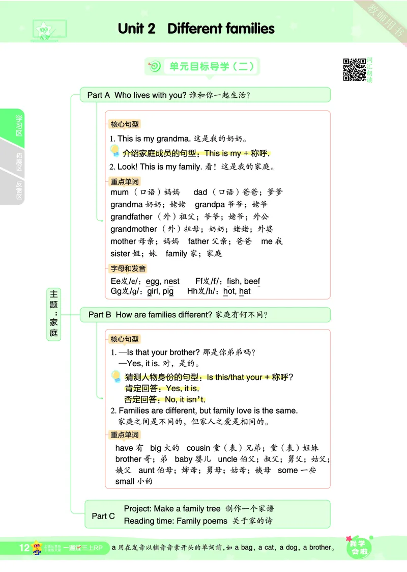 2025秋一遍过英语RP3上（答案版）_25秋小学语数英1-6年级上册《一遍过》合集_25秋人教PEP英语3-6年级上册《一遍过》_三年级