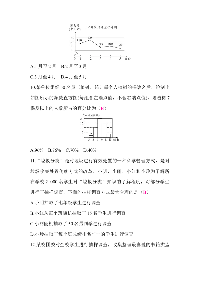 北师大版（2024）七年级数学上册第六章质量评价答案版_北师大初中数学_7上-北师大版初中数学_7上-初中数学北师大（2024新版）持续更新_06习题试卷_单元测试_单元测试（2024）