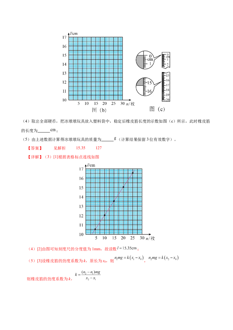 微专题五创新实验（练习）（解析版）_03高考英语_2025年新高考资料_二轮复习_01高考语文等多个文件_上好课2025年高考物理二轮复习讲练测（新高考通用）