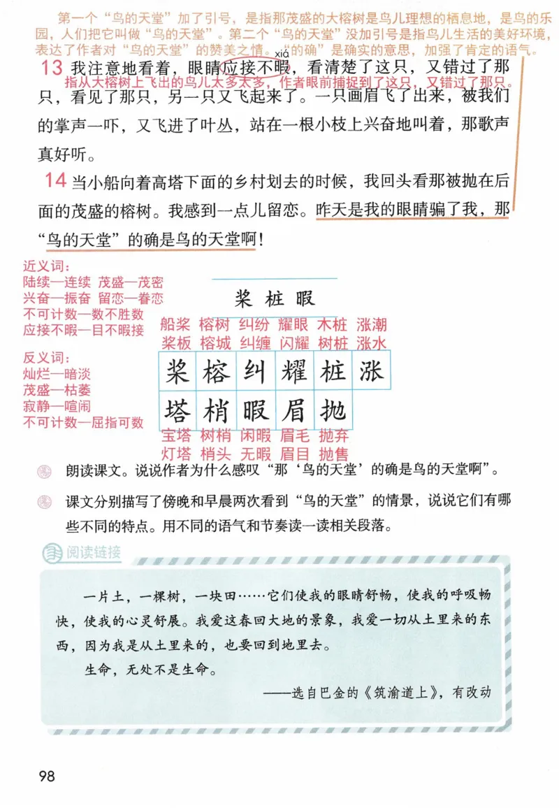 5年级上册_25秋1-6年级语文《课堂笔记》_1-6上册