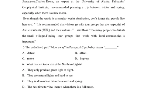 原卷_03高考英语_新高考复习资料_2022年新高考资料_2022年新高考英语二轮复习_2022年新高考英语二轮高考题型组合训练_2022年新高考英语二轮复习高考题型组合练四（原卷+解析卷）
