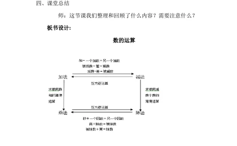 6.1.2数的运算_小学1-6年级常用的上册资源汇总_六年级上册资料(1)_6年级下册教学资源包教案+学案_第六单元回顾与整理（教案）_教案_1数与代数