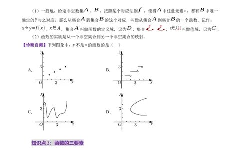第01讲函数的概念及其表示（十六大题型）（讲义）（原卷版）_2025年新高考资料_一轮复习_2025年高考数学一轮复习讲练测（新教材新高考，含2024高考真题）_第二章函数与基本初等函数