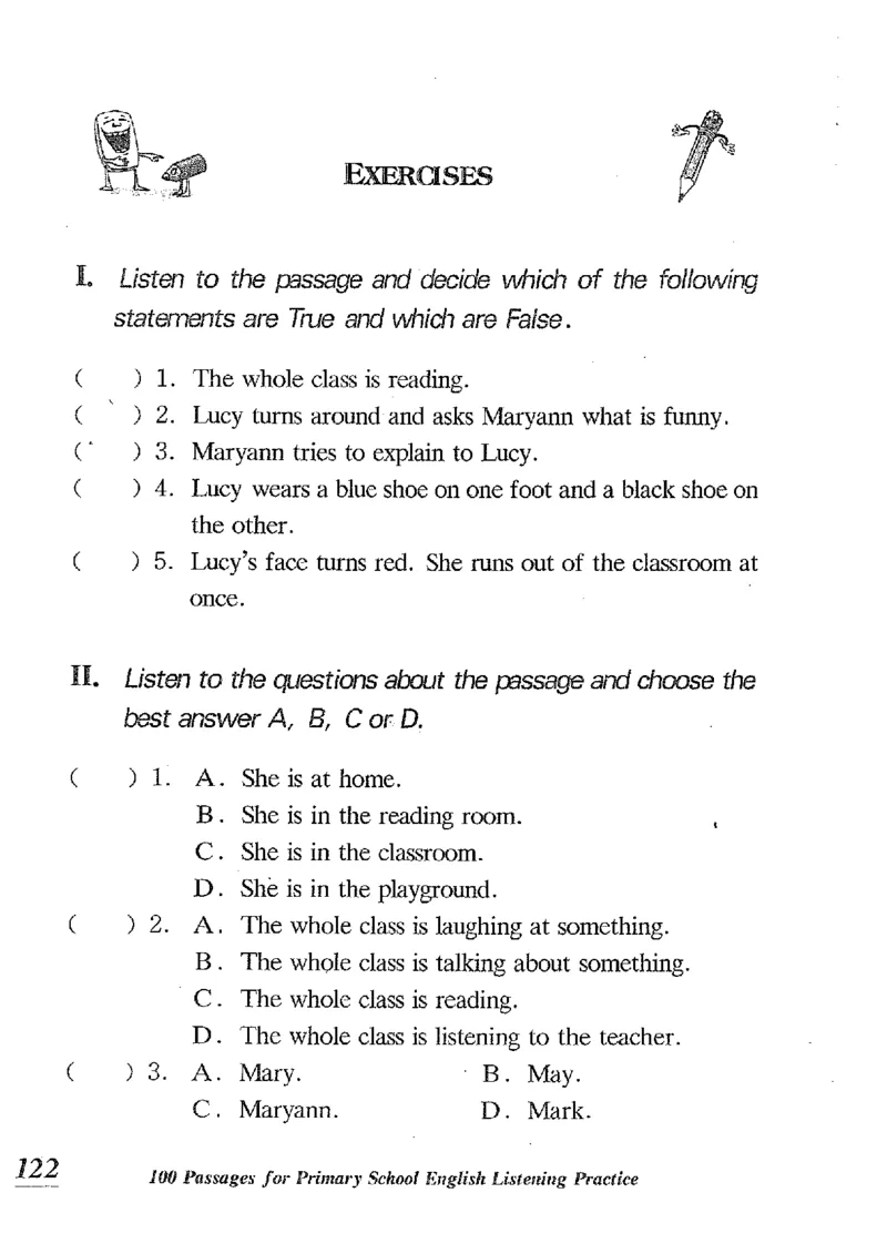 小学英语听力训练100篇_北京小升初全套文件_英语_赠送小学英语听力训练100篇
