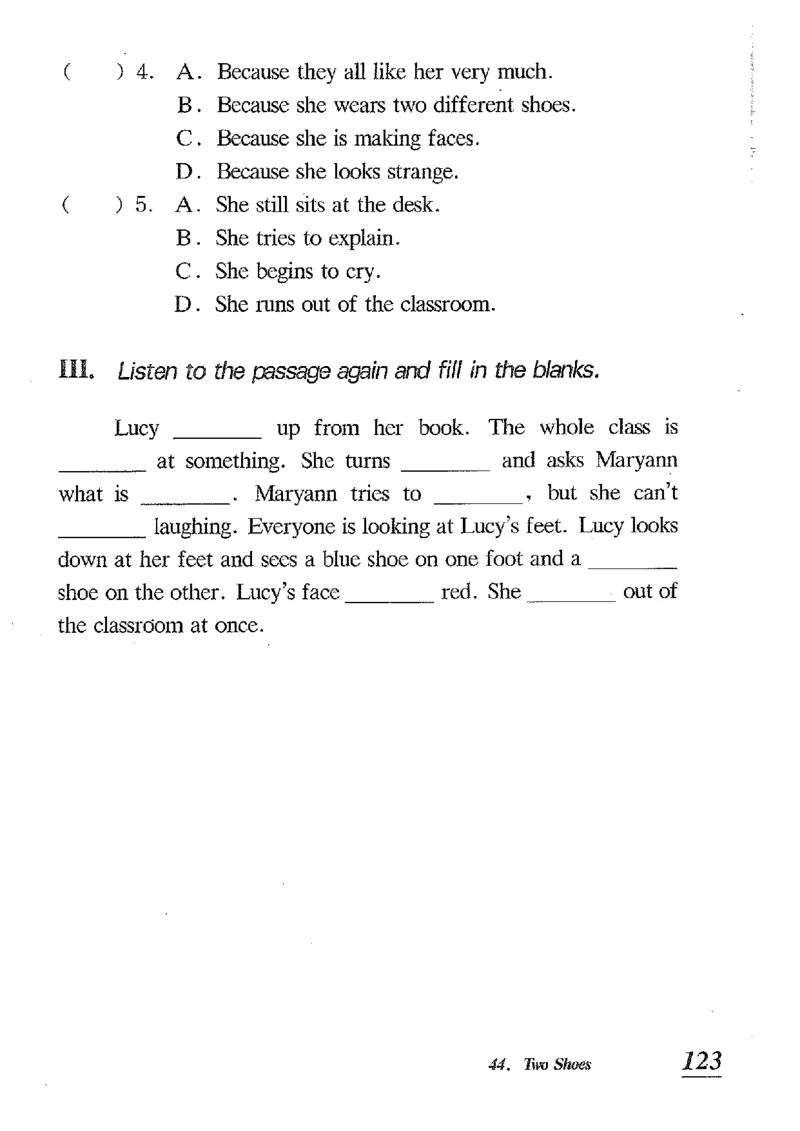 小学英语听力训练100篇_北京小升初全套文件_英语_赠送小学英语听力训练100篇