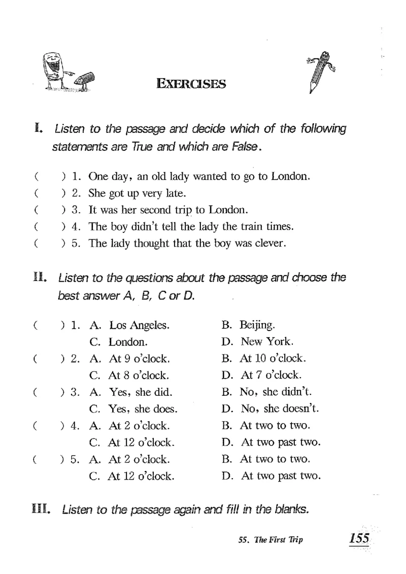 小学英语听力训练100篇_北京小升初全套文件_英语_赠送小学英语听力训练100篇