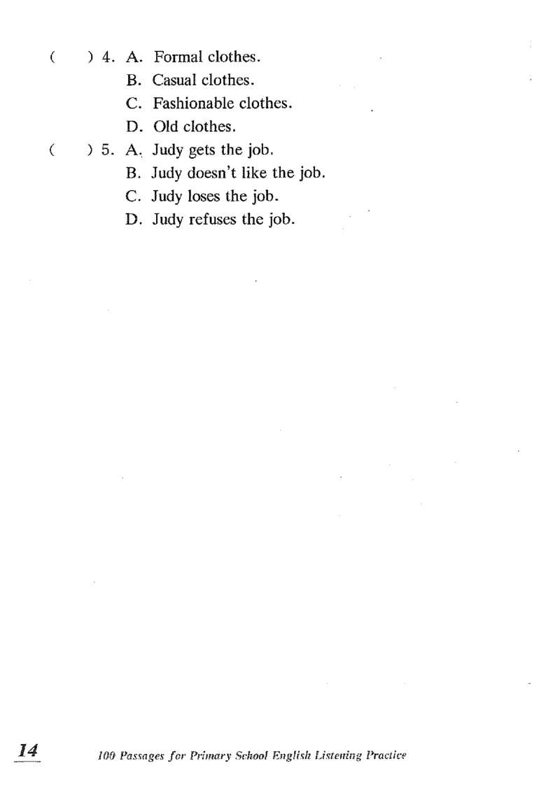 小学英语听力训练100篇_北京小升初全套文件_英语_赠送小学英语听力训练100篇