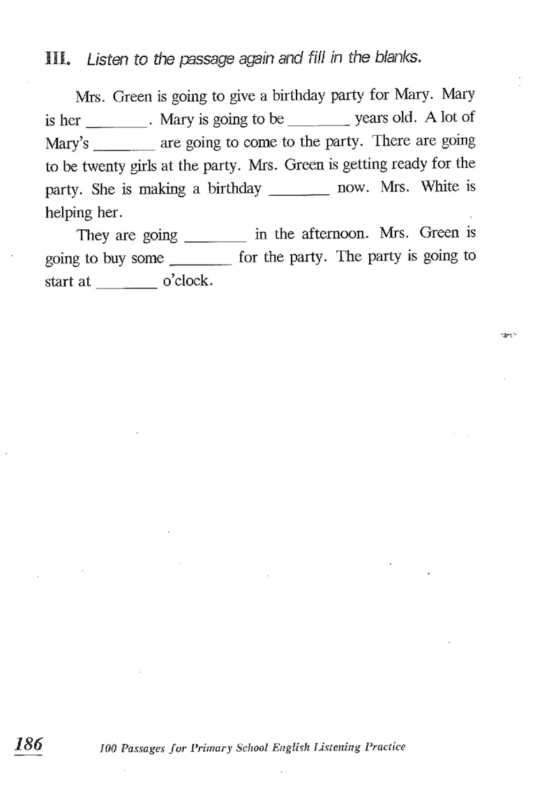 小学英语听力训练100篇_北京小升初全套文件_英语_赠送小学英语听力训练100篇