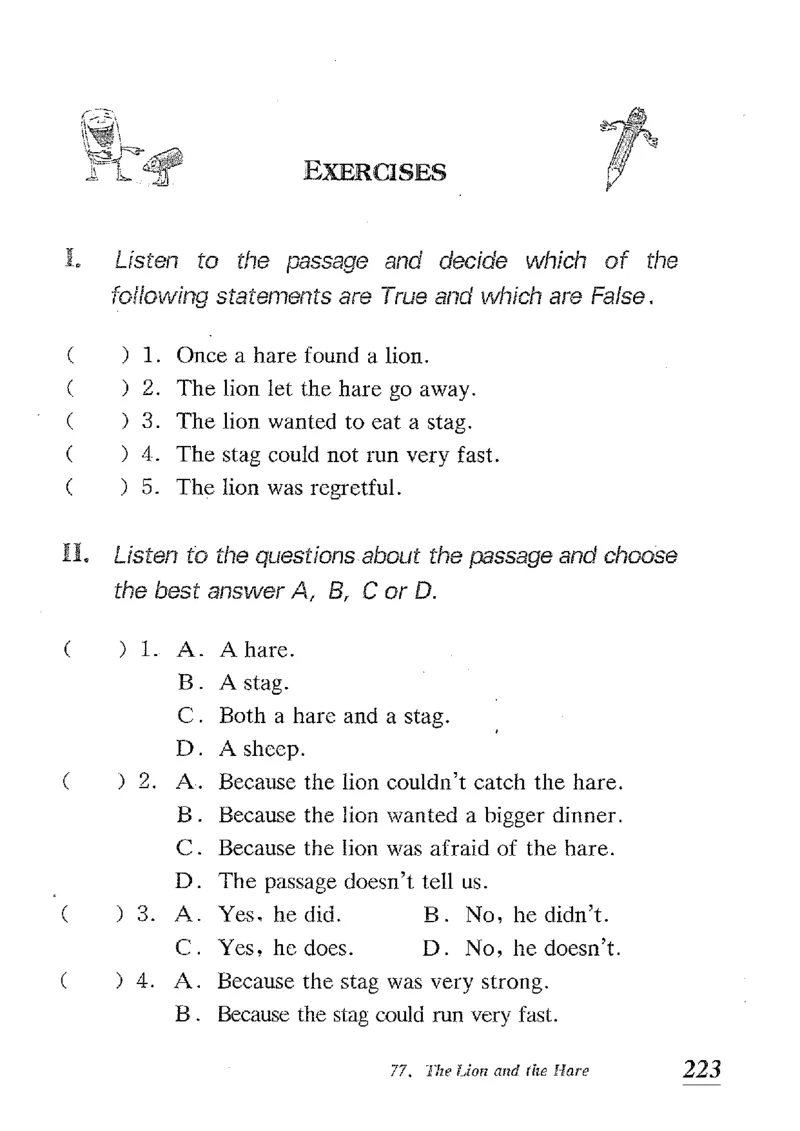 小学英语听力训练100篇_北京小升初全套文件_英语_赠送小学英语听力训练100篇