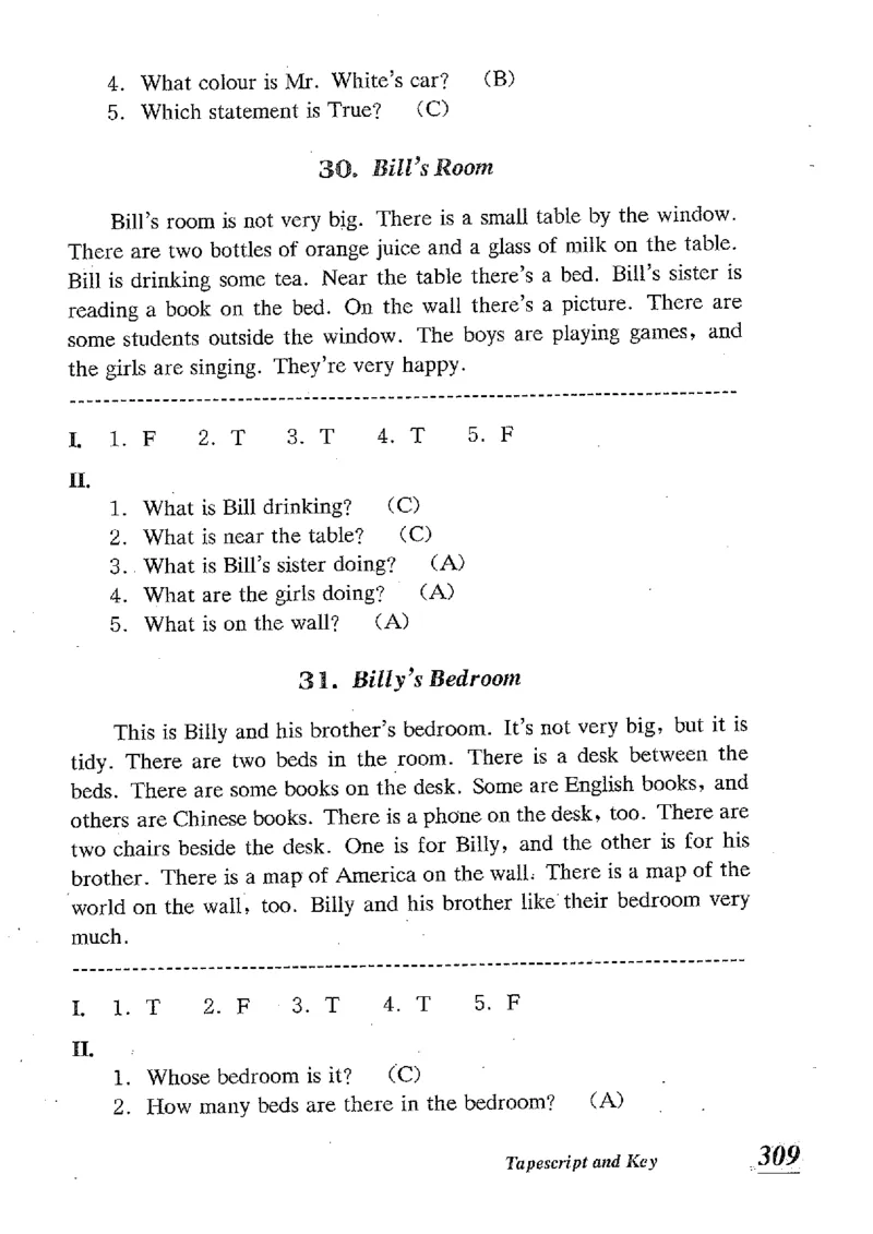 小学英语听力训练100篇_北京小升初全套文件_英语_赠送小学英语听力训练100篇