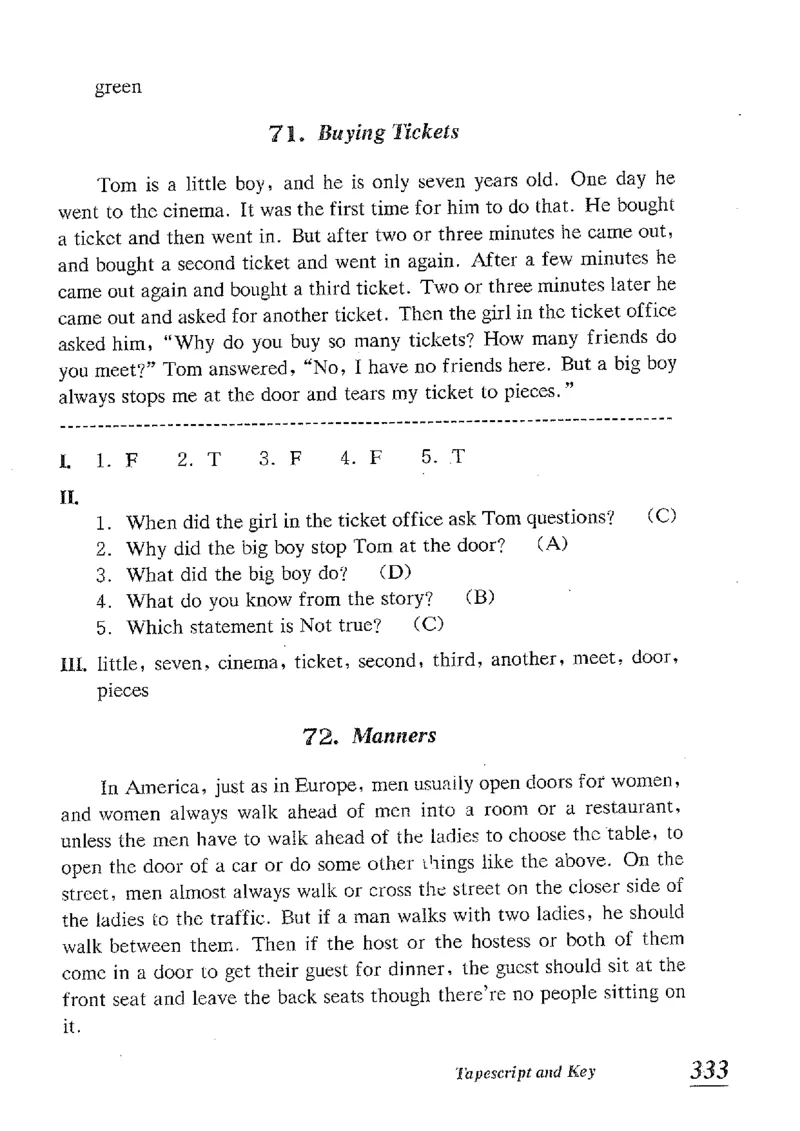 小学英语听力训练100篇_北京小升初全套文件_英语_赠送小学英语听力训练100篇