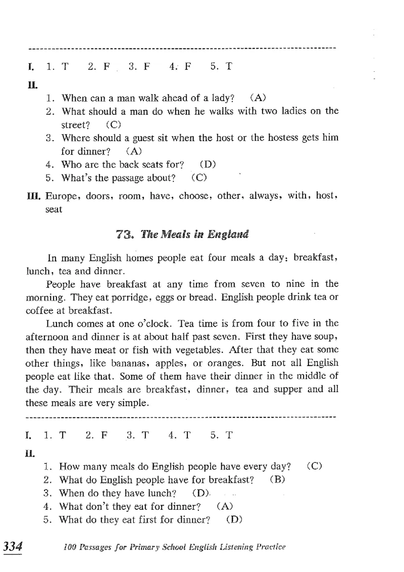 小学英语听力训练100篇_北京小升初全套文件_英语_赠送小学英语听力训练100篇