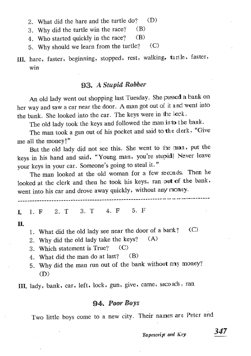 小学英语听力训练100篇_北京小升初全套文件_英语_赠送小学英语听力训练100篇