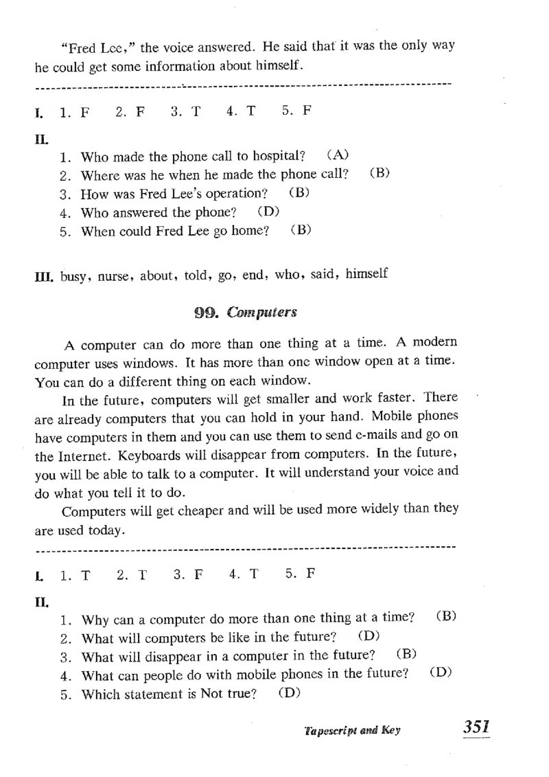 小学英语听力训练100篇_北京小升初全套文件_英语_赠送小学英语听力训练100篇