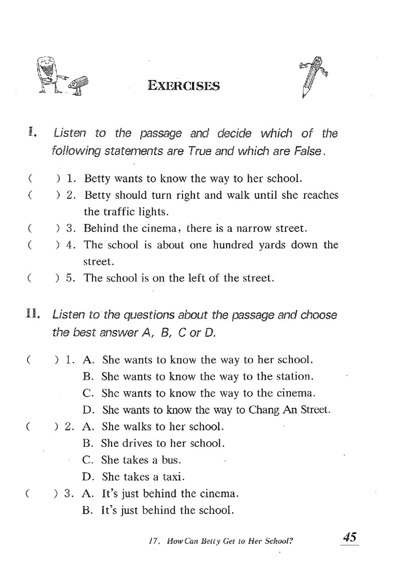 小学英语听力训练100篇_北京小升初全套文件_英语_赠送小学英语听力训练100篇