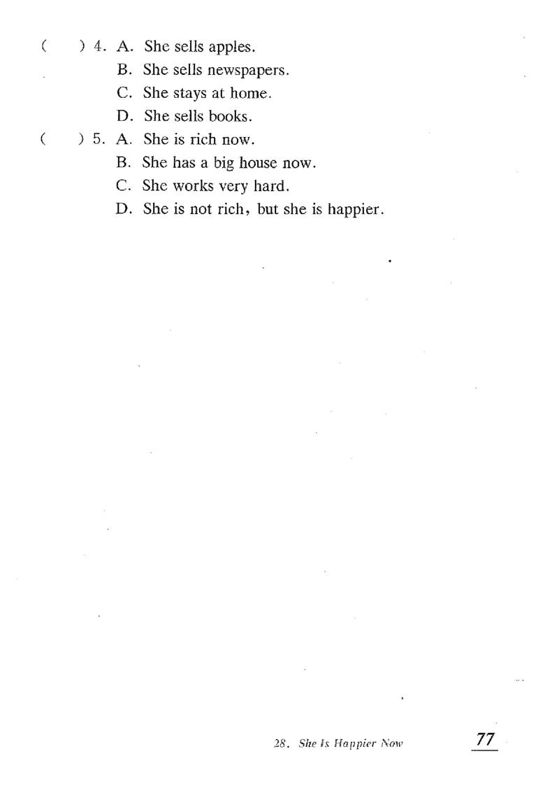 小学英语听力训练100篇_北京小升初全套文件_英语_赠送小学英语听力训练100篇