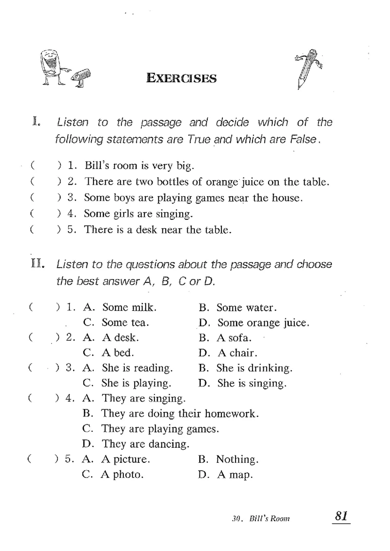 小学英语听力训练100篇_北京小升初全套文件_英语_赠送小学英语听力训练100篇