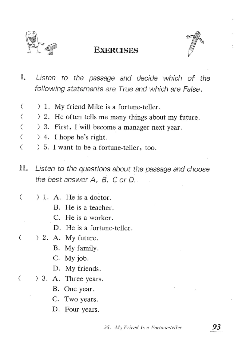 小学英语听力训练100篇_北京小升初全套文件_英语_赠送小学英语听力训练100篇