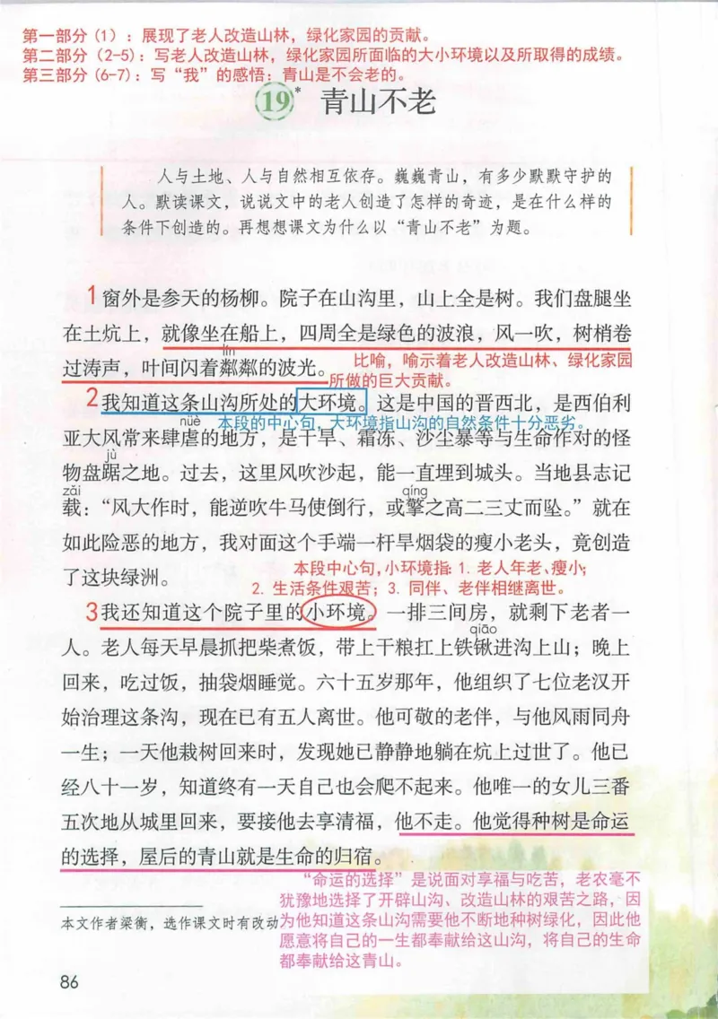 6年级上册_25秋1-6年级语文《课堂笔记》_1-6上册