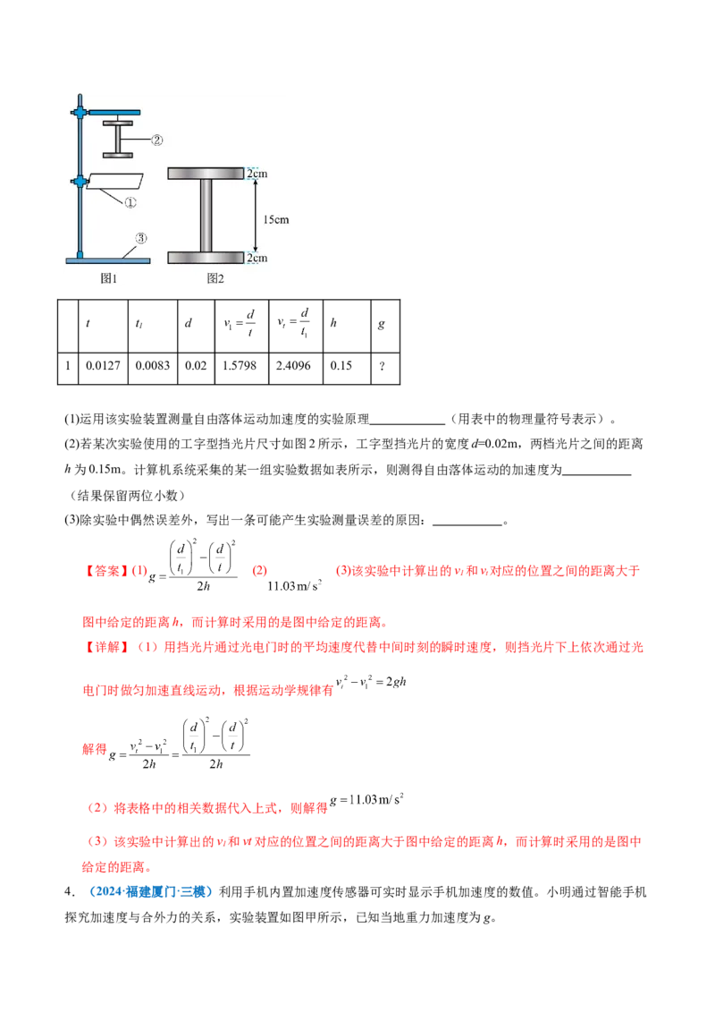 微专题五创新实验（讲义）（解析版）_03高考英语_2025年新高考资料_二轮复习_01高考语文等多个文件_上好课2025年高考物理二轮复习讲练测（新高考通用）
