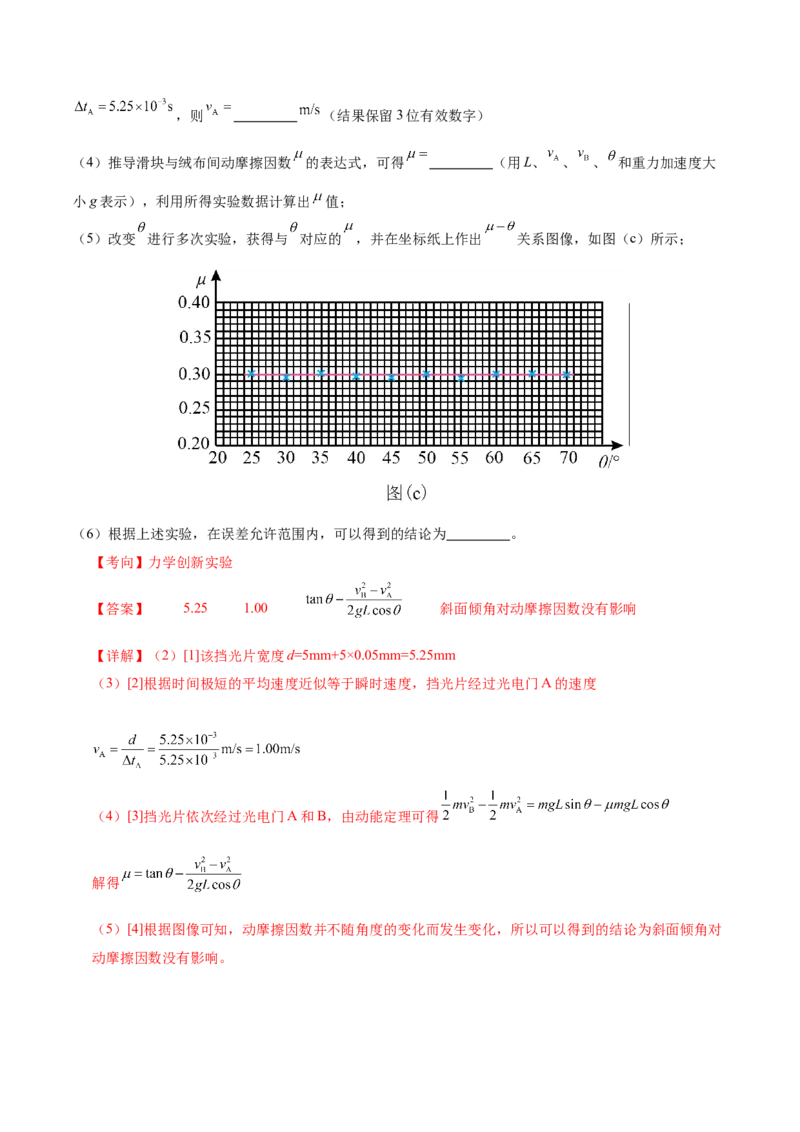 微专题五创新实验（讲义）（解析版）_03高考英语_2025年新高考资料_二轮复习_01高考语文等多个文件_上好课2025年高考物理二轮复习讲练测（新高考通用）