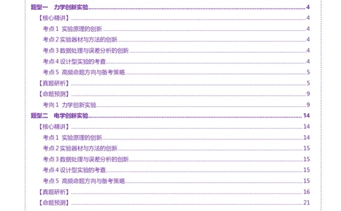 微专题五创新实验（讲义）（解析版）_03高考英语_2025年新高考资料_二轮复习_01高考语文等多个文件_上好课2025年高考物理二轮复习讲练测（新高考通用）