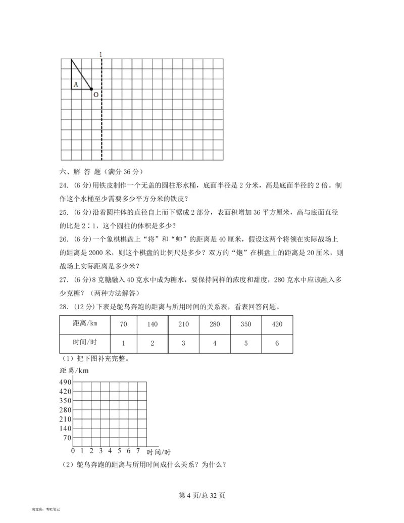 2022-2023学年北京版七年级分班考数学专项模拟测试卷_北京小升初全套文件_数学