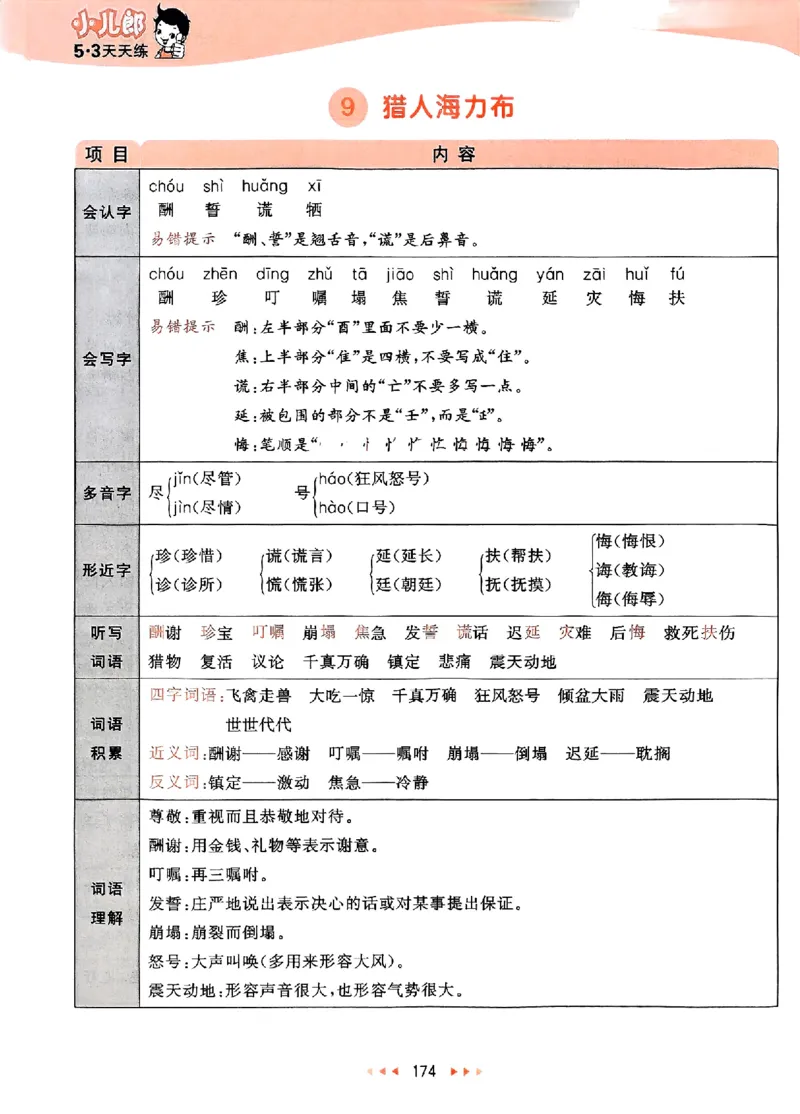 25秋53天天练课堂笔记五上_25秋53天天练语数1-6年级上册_53天天练语文25年上册1-6（主书+课堂笔记+测评卷）完整版