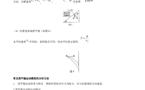 模型09、平抛&mdash;&mdash;斜面模型（原卷版）_全国高考模拟卷_2024各科知识点合卷集（非实时各地名校卷）_巧解题2024高考物理模型全归纳(12)份