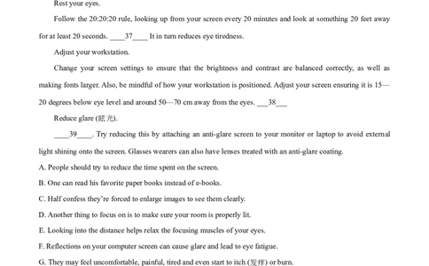 押北京卷第35-39题信息还原（七选五）（解析版）_03高考英语_2024年新高考资料_5.2024三轮冲刺_备战2024年高考英语临考题号押题（北京专用）32273029