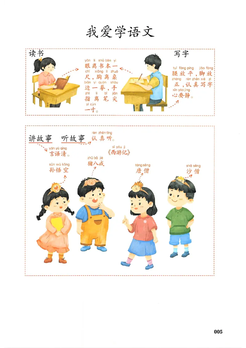一年级语文人教版上册25秋《一本课本预习笔记》_语数英1-6年级《一本课本预习笔记》_语文人教版上册_一年级语文人教版上册25秋《一本课本预习笔记》(1)