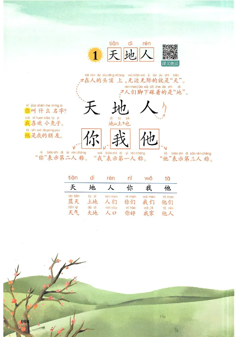 一年级语文人教版上册25秋《一本课本预习笔记》_语数英1-6年级《一本课本预习笔记》_语文人教版上册_一年级语文人教版上册25秋《一本课本预习笔记》(1)