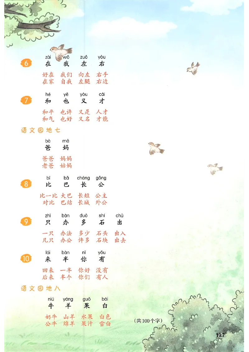 一年级语文人教版上册25秋《一本课本预习笔记》_语数英1-6年级《一本课本预习笔记》_语文人教版上册_一年级语文人教版上册25秋《一本课本预习笔记》(1)