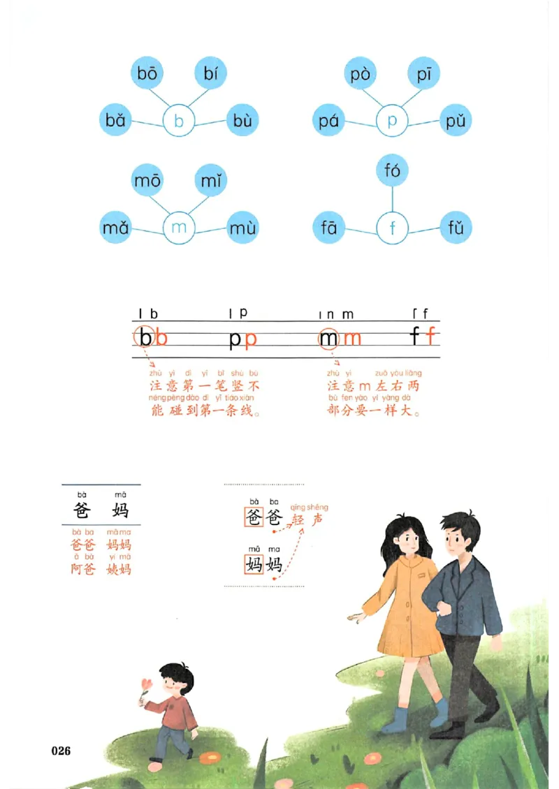 一年级语文人教版上册25秋《一本课本预习笔记》_语数英1-6年级《一本课本预习笔记》_语文人教版上册_一年级语文人教版上册25秋《一本课本预习笔记》(1)