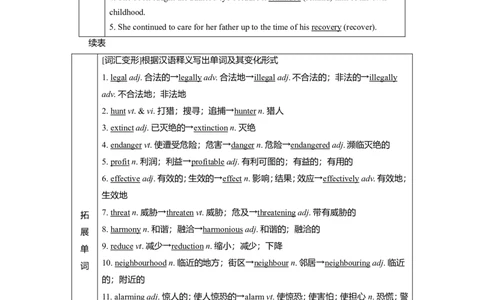 必修二Unit2WildlifeProtection教案_03高考英语_新高考复习资料_2022年新高考资料_2022年新高考英语一轮复习_2022届一轮复习（人教版）讲练结合7.23更新_必修二Unit2WildlifeProtection