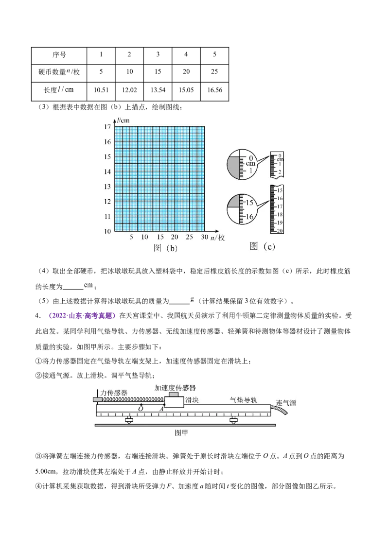 微专题五创新实验（练习）（原卷版）_03高考英语_2025年新高考资料_二轮复习_01高考语文等多个文件_上好课2025年高考物理二轮复习讲练测（新高考通用）