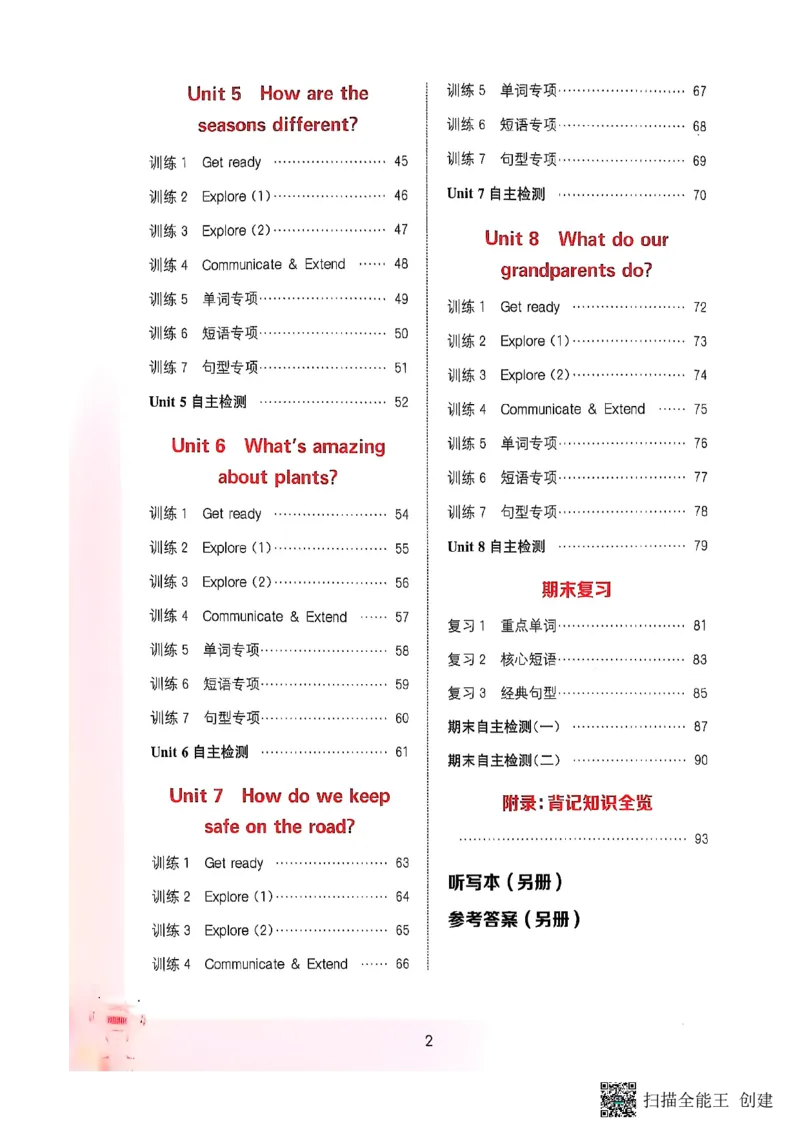 25秋最新沪教牛津版四年级上《默写能手》_小学教辅2026新版+暑假衔接_《小学英语单词默写表》_沪教牛津版（2025秋）