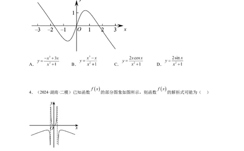 热点专题2-6函数与图像（原卷版）8类题型-2025年高考数学热点题型追踪与重难点专题突破（新高考专用）_2025年新高考资料_二轮复习