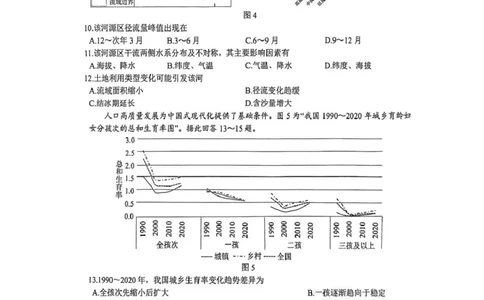 江苏省镇江市2025_2026学年第一学期高三零模地理试题（含答案）_全国高考模拟卷_2026年2月_260204江苏省镇江市2025-2026学年第一学期高三零模