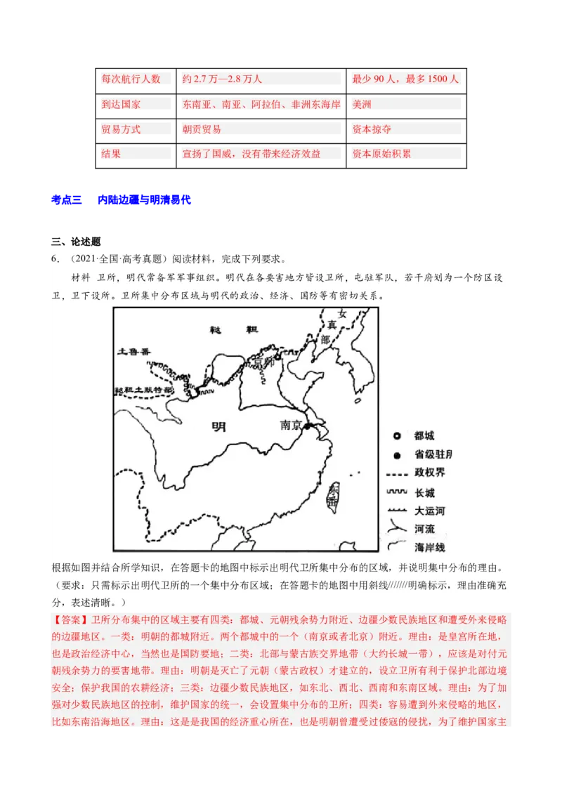 周年热点02明朝灭亡，清军入关380周年（解析版）_07高考历史_2024年新高考资料_2.2024二轮复习_2024年高考历史二轮复习周年热点追踪分析与预测