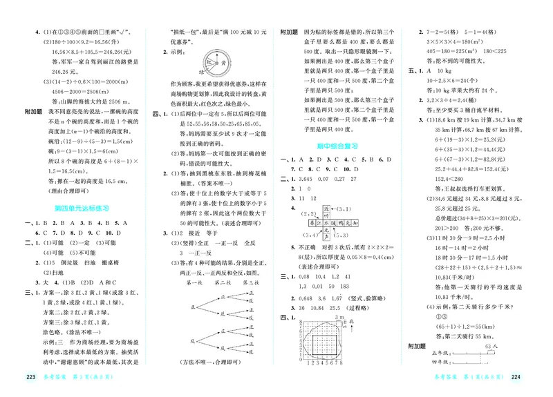 26版53天天练五上人教数学测评卷_1753429539523_25秋小学语数英1-6年级《53天天练》合集_25秋53天天练数学各版本_25秋53天天练1-6上人教数学