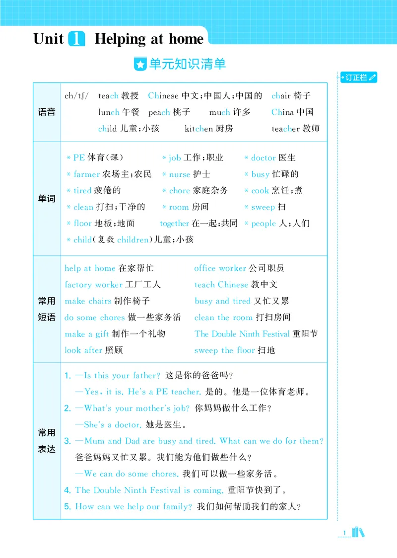 25秋5星默写小学英语RJ四上_25秋小学语数英《5星学霸》默写达人、计算达人_25秋小学英语人教版《5星学霸默写达人》(1)