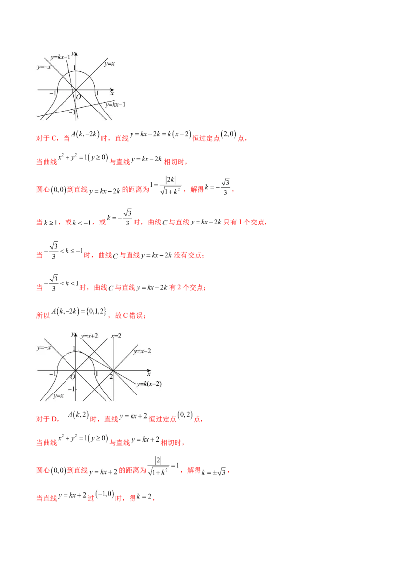 思想02融合数形结合思维以直观阐释数学关系（解析版）_2025年新高考资料_二轮复习_上好课2025年高考数学二轮复习讲练测（新高考通用）3379306
