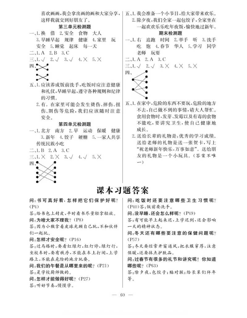 一年级道德与法治上册(1)_小学1-6年级常用的上册资源汇总_一年级上册资料