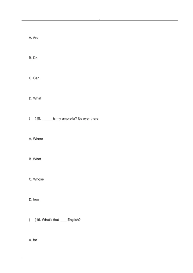 北京市重点中学小升初英语考试模拟试题及答案_北京小升初全套文件_英语