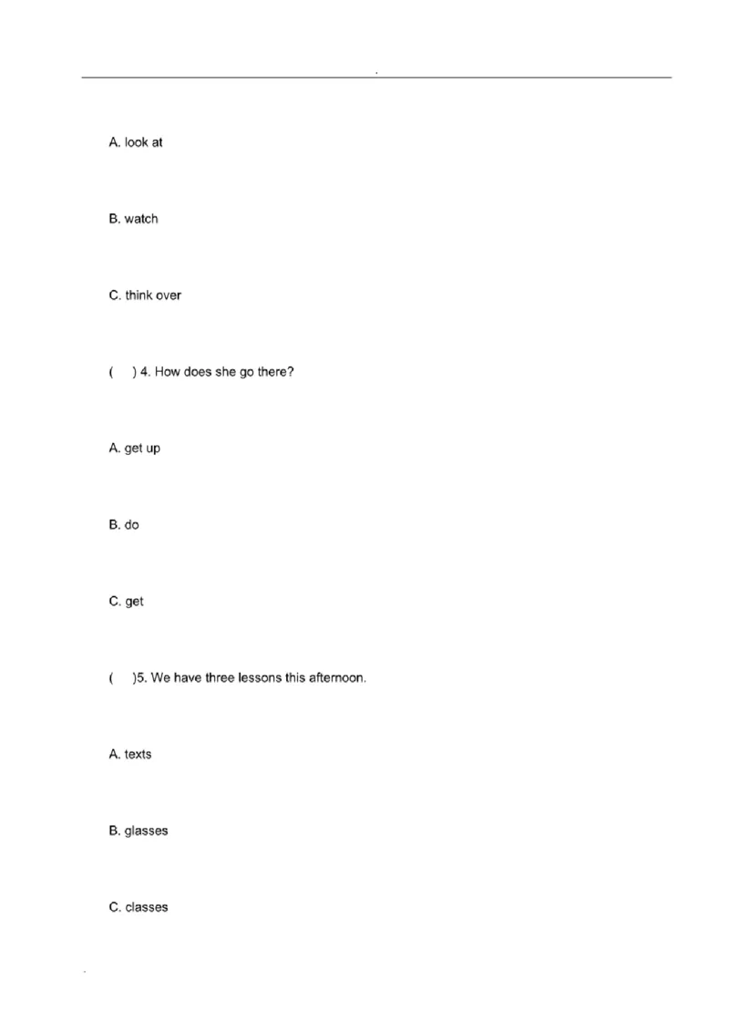 北京市重点中学小升初英语考试模拟试题及答案_北京小升初全套文件_英语