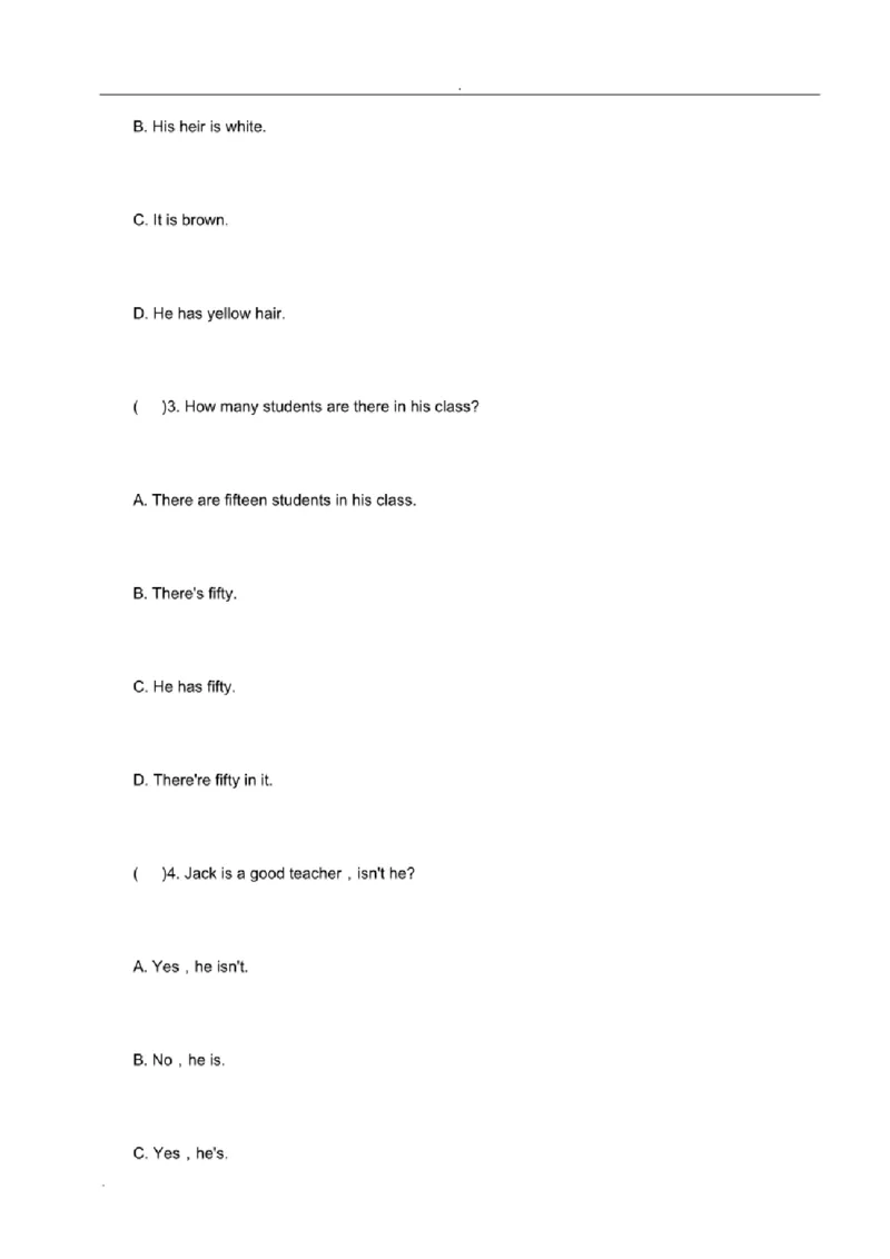 北京市重点中学小升初英语考试模拟试题及答案_北京小升初全套文件_英语