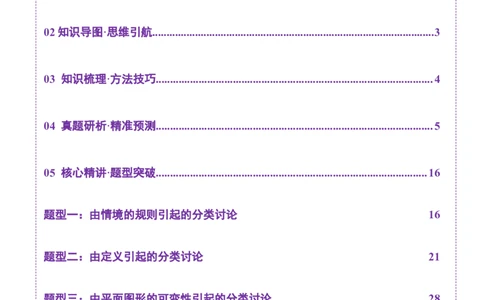 思想01实施分类讨论策略以精准解析数学问题（解析版）_2025年新高考资料_二轮复习_01高考语文等多个文件_上好课2025年高考数学二轮复习讲练测（新高考通用）
