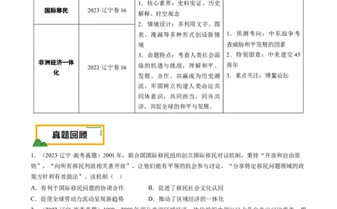 押第16当代世界大发展（原卷版）_07高考历史_2024年新高考资料_52024三轮冲刺_备战2024年高考历史临考题号押题（辽宁、黑龙江、吉林专用）322866720
